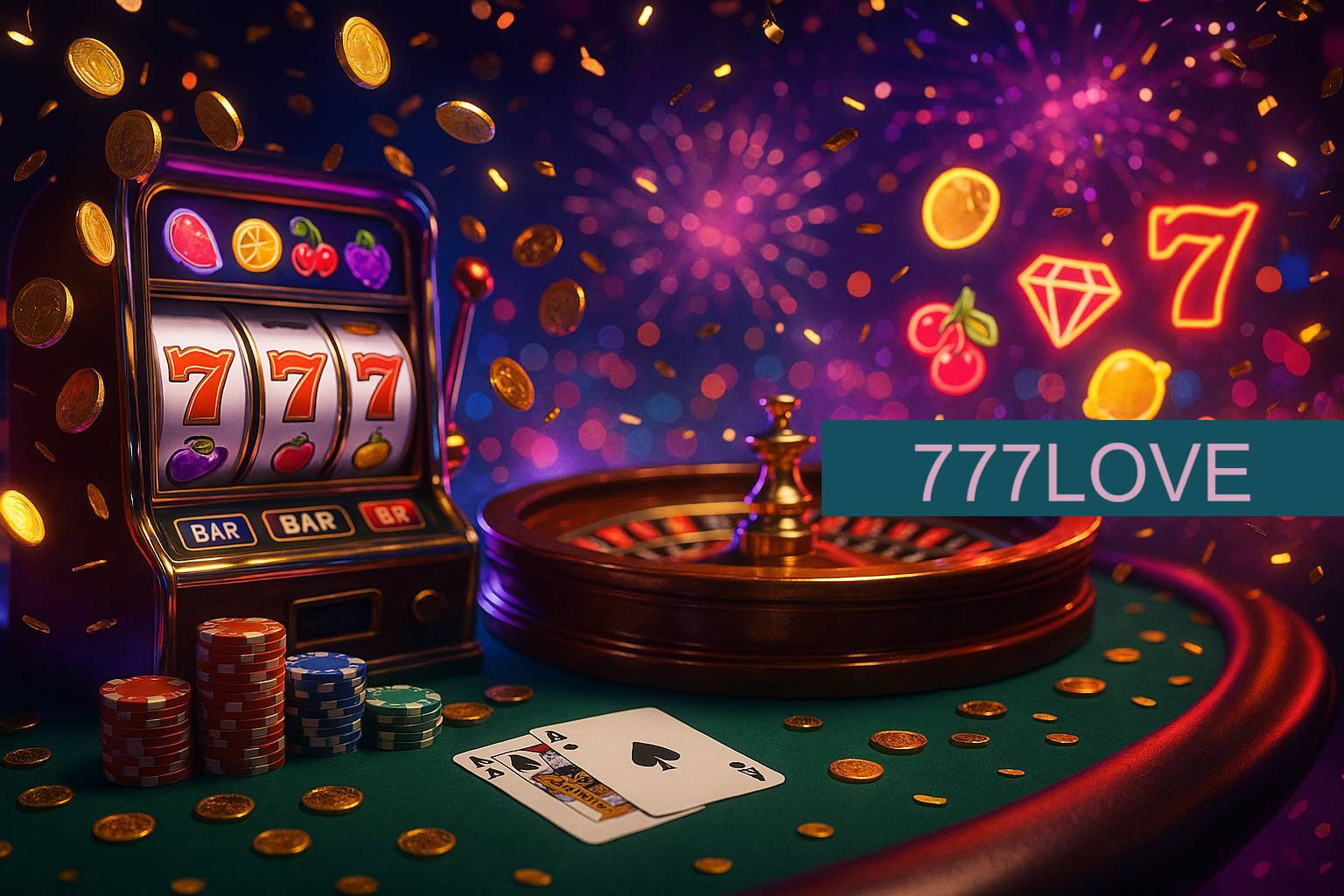 Jogos emocionantes no 777LOVE
